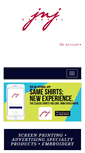 Mobile Screenshot of jnjapparel.net